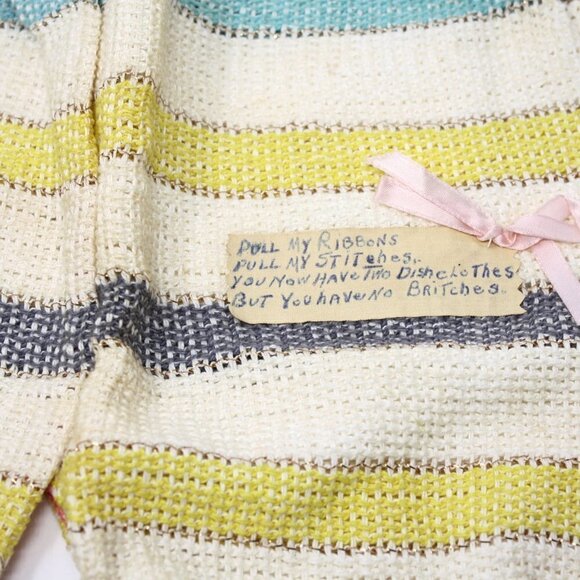 Vintage Dish Cloth Shower House Warming Gift Surprise Twist w Poem - Hey Viv ! - Picture 2 of 5